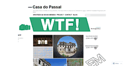 Desktop Screenshot of casadopassal.com